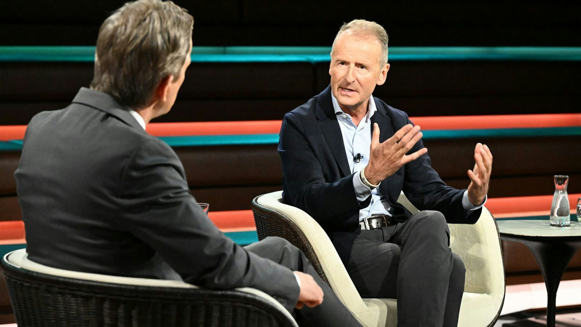 Ex-VW-Chef Herbert Diess erklärte, dass Deutschland sich im Bereich der Zukunftstechnologien mehr trauen müsse. (Bild: ZDF / Cornelia Lehmann)