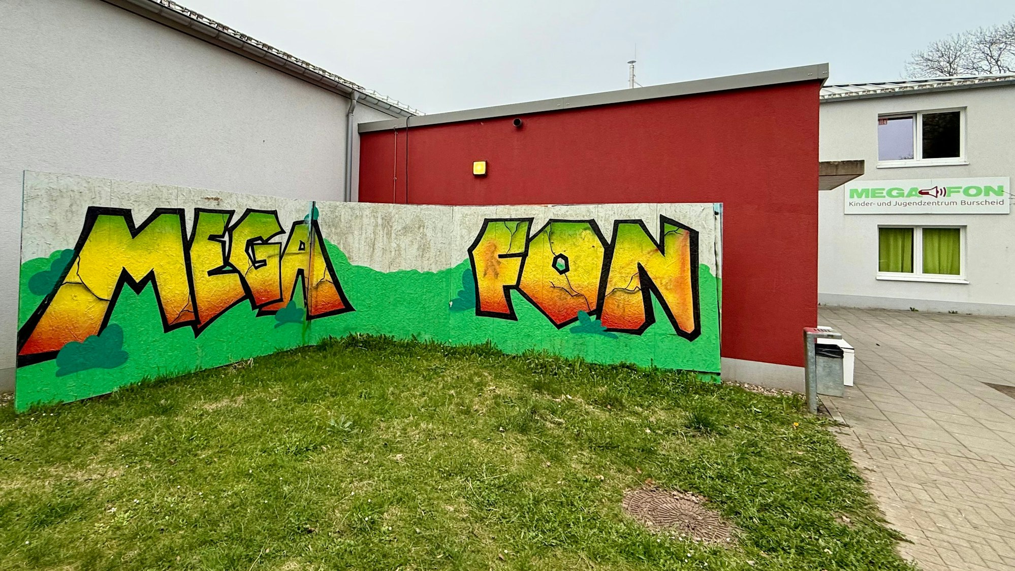 Das Jugendzentrum Megafon in der Montanusstraße 15