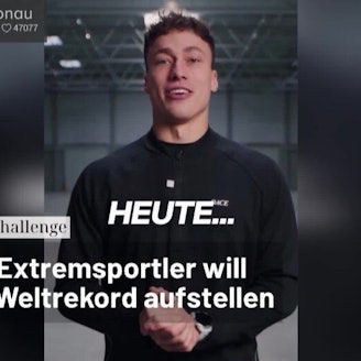 Simon Gronau (26) will den ersten Hyrox-Weltrekord aufstellen.