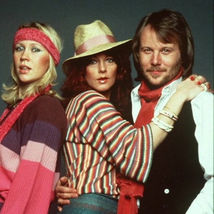ABBA posieren.