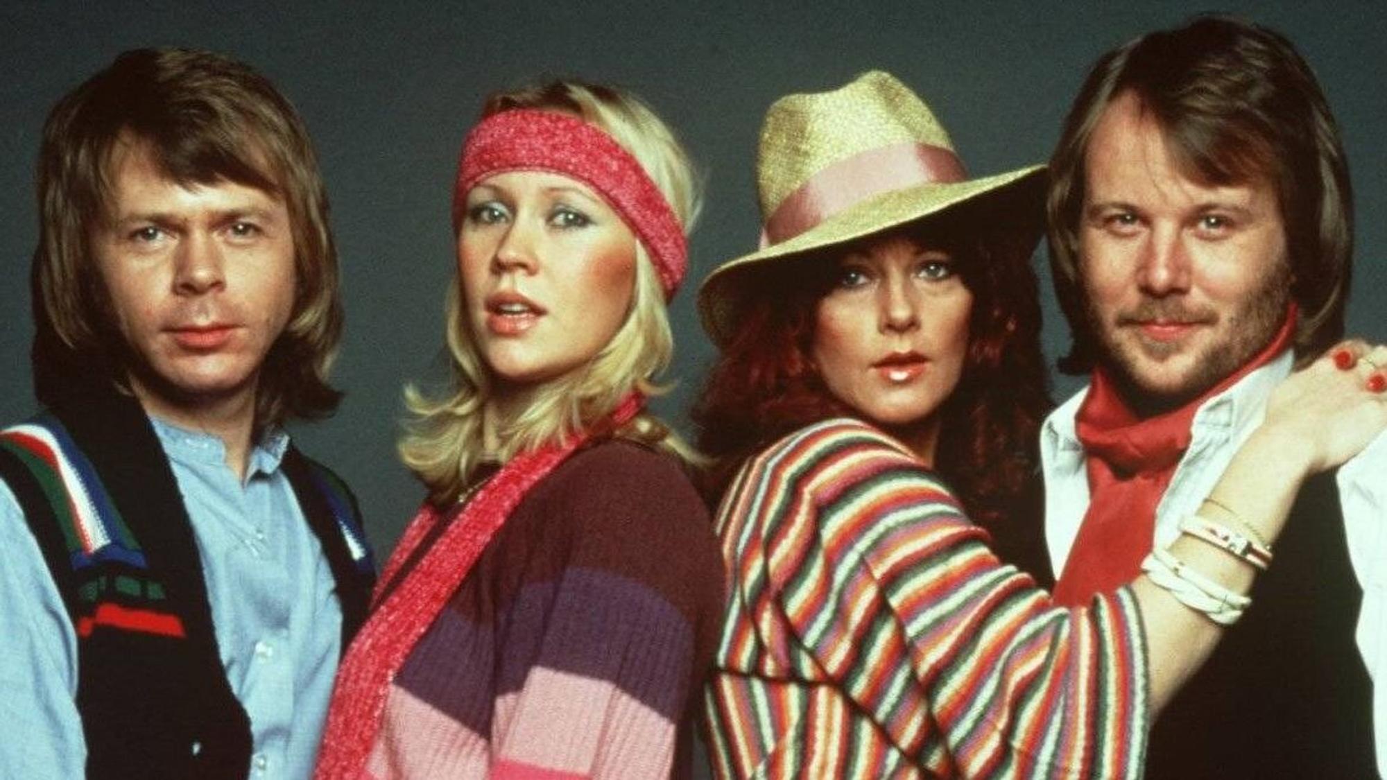 ABBA posieren.