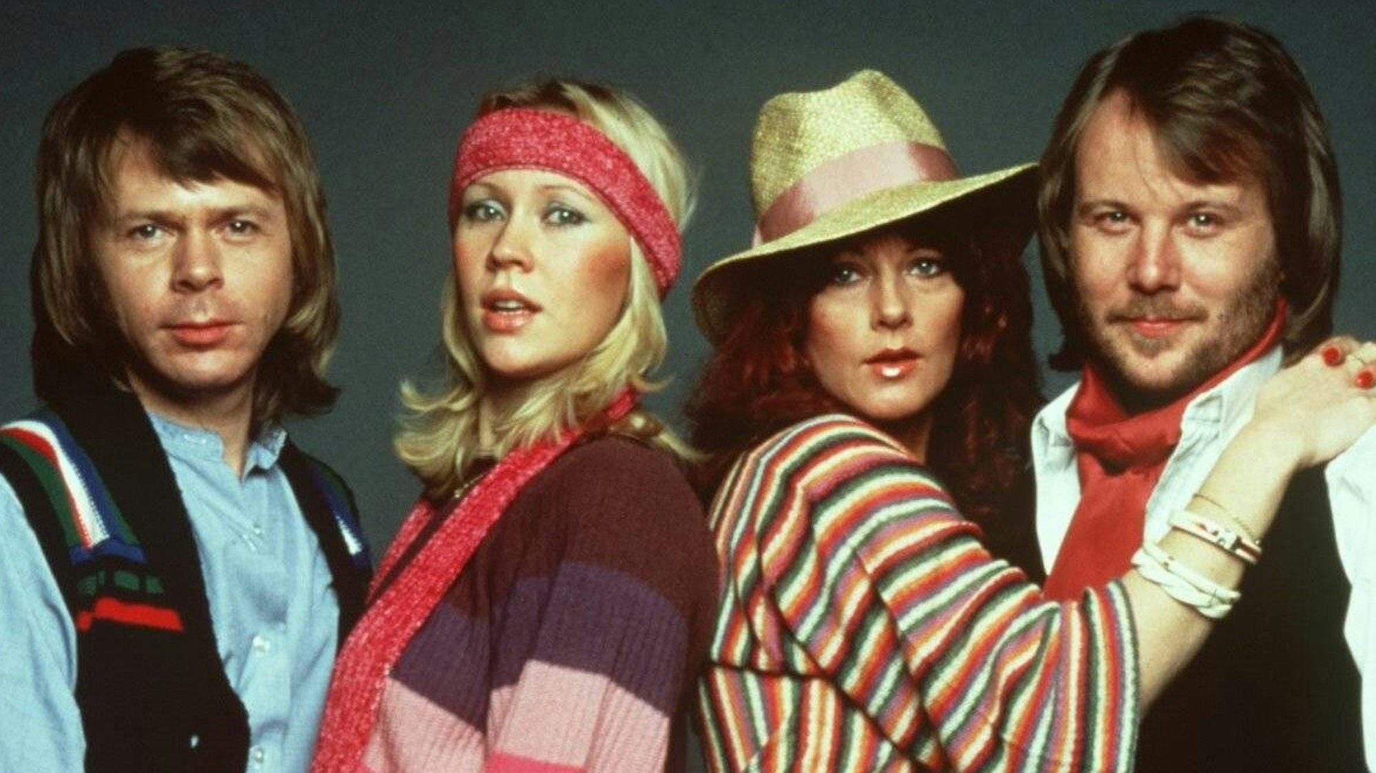 ABBA posieren.