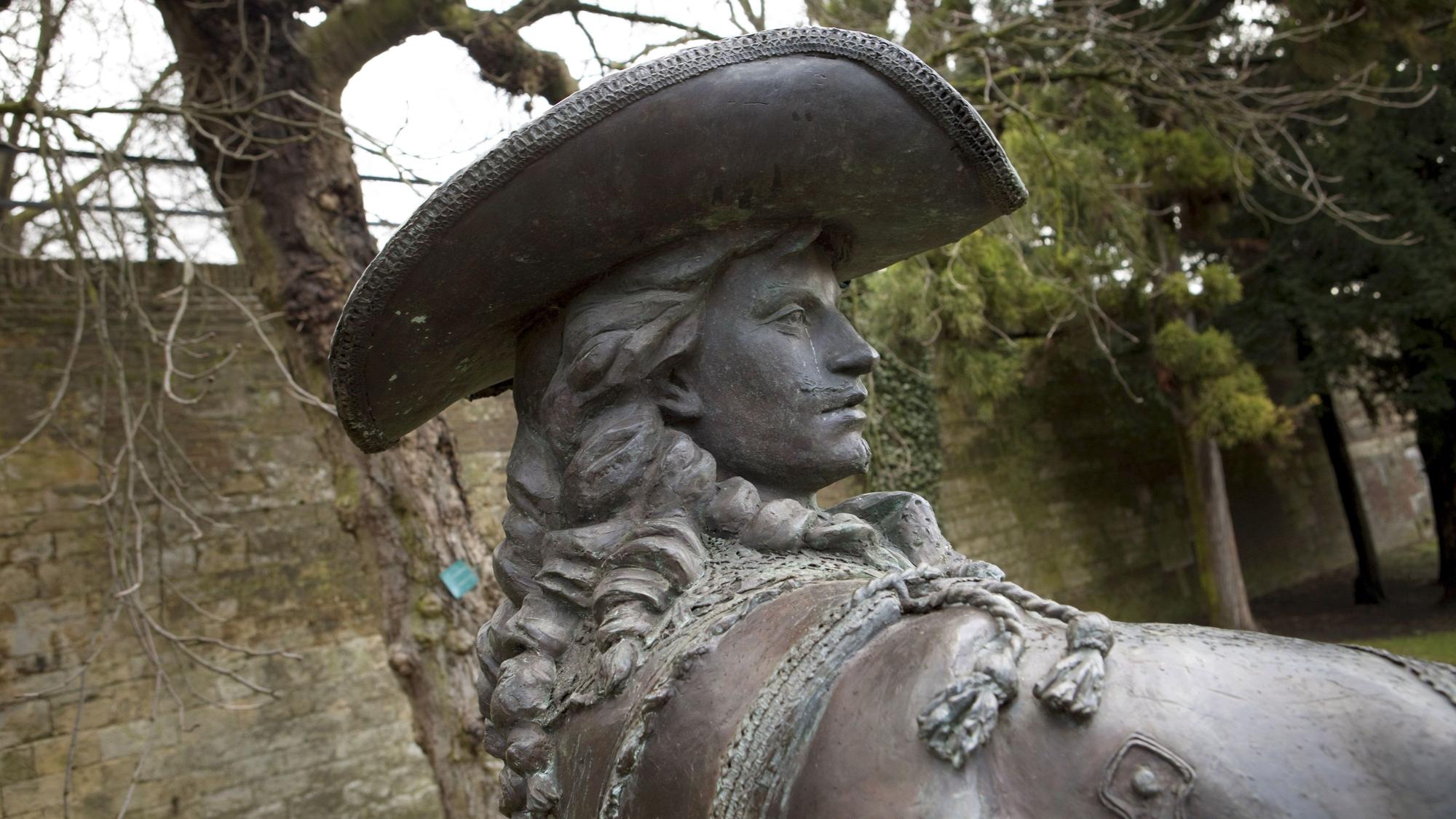 Denkmal für den legendären Musketier Charles d’Artagnan in Maastricht.
