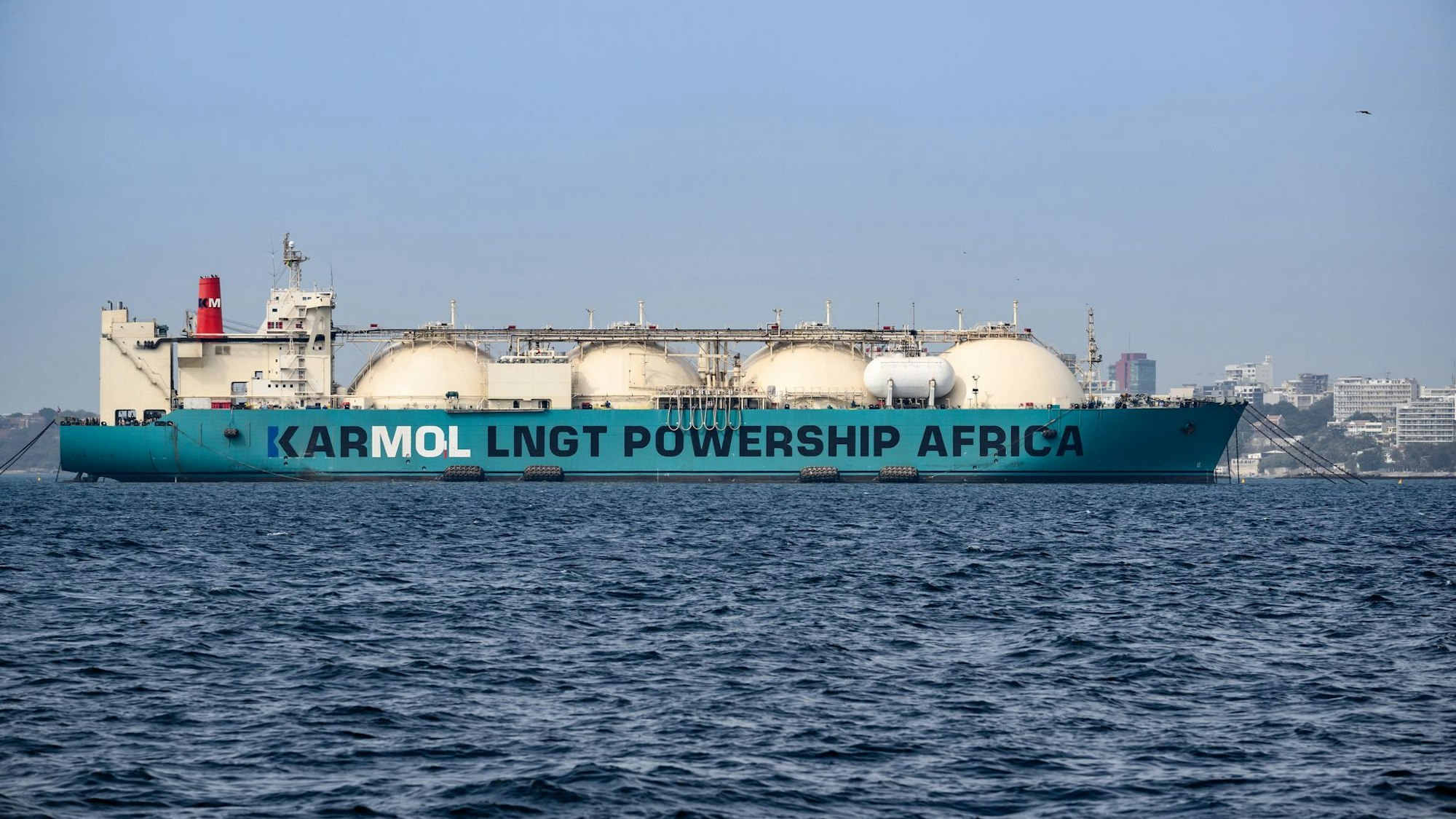 LNG-Tanker im Senegal