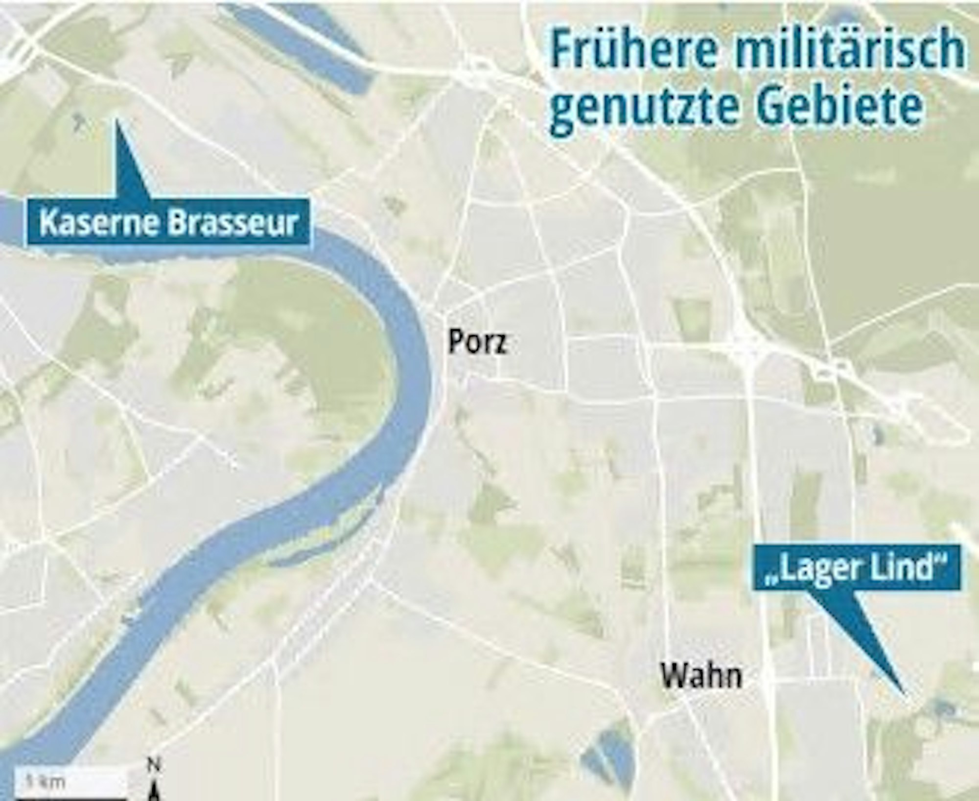 Ein Überblick über die Lage der beiden Flächen.