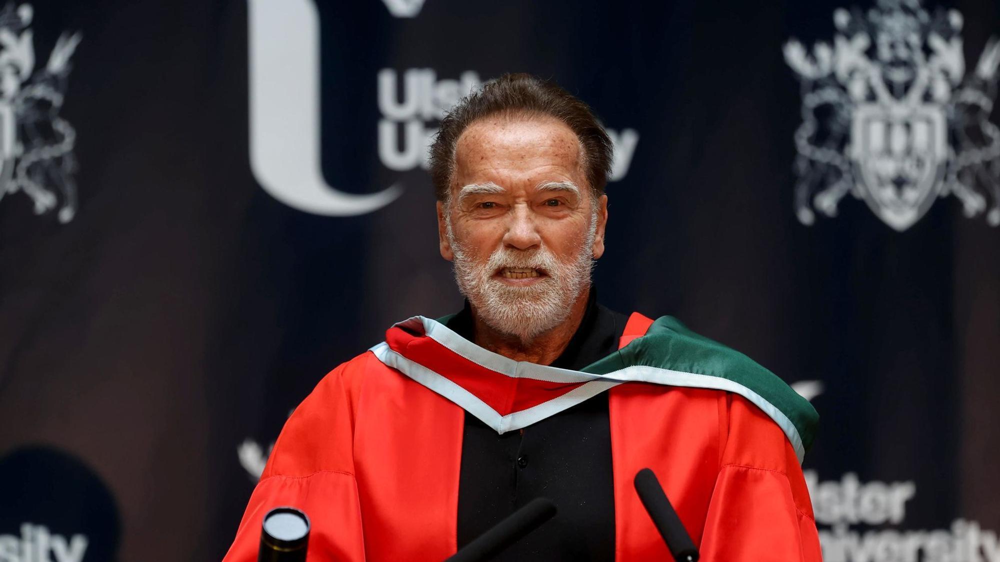 Schwarzenegger in Belfast
