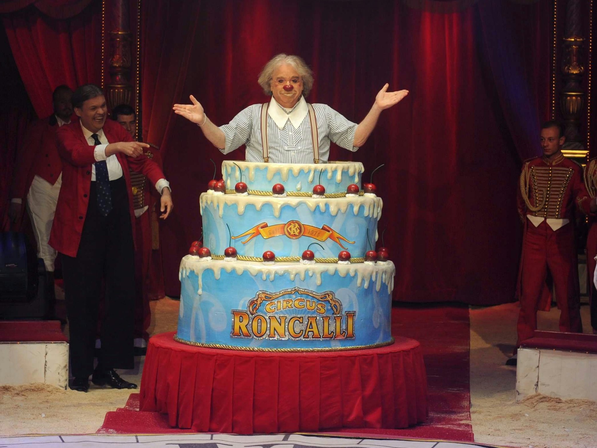 Bernhard Paul als Clown Zippo