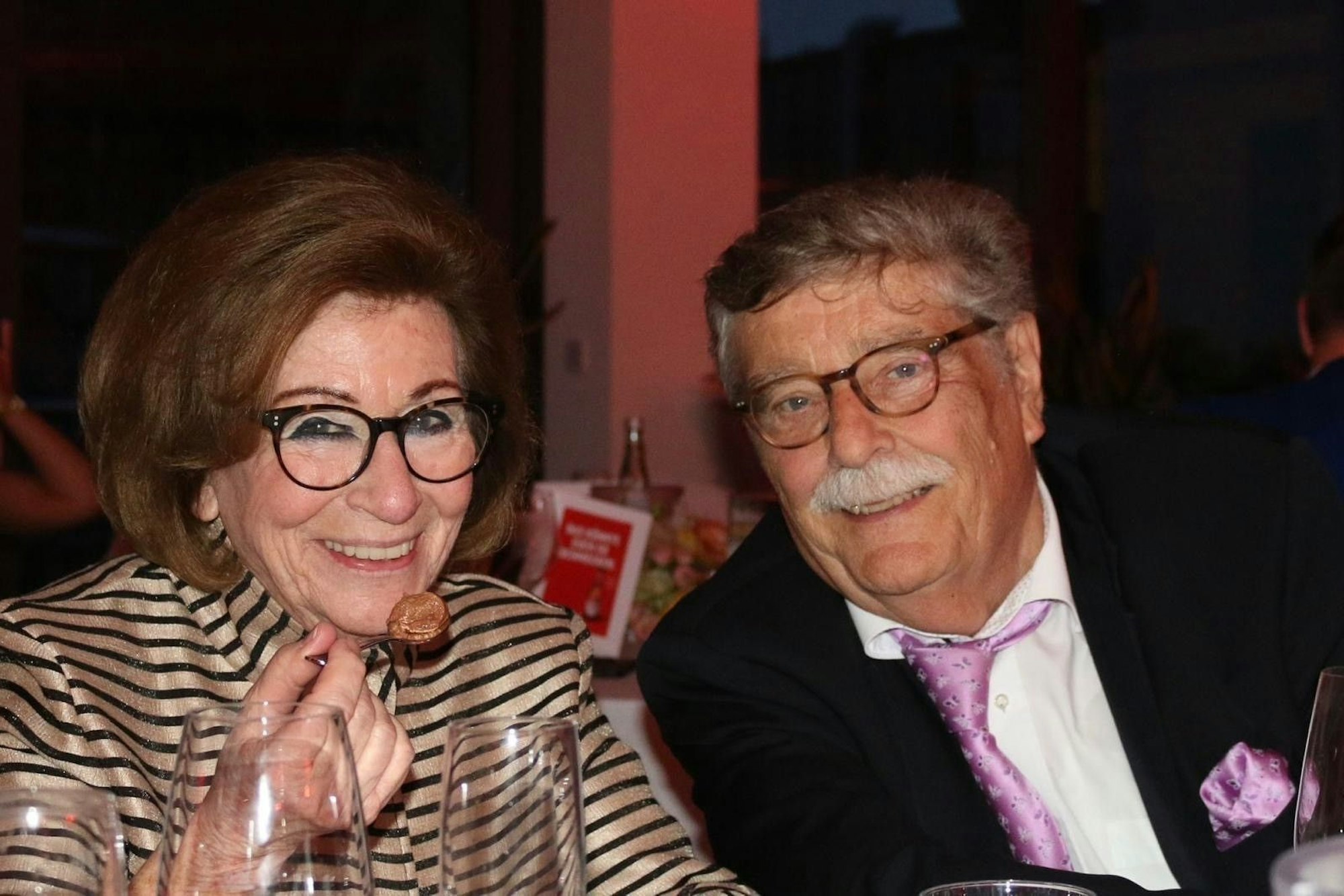 Der Kölner Ex-OB Fritz Schramma mit seiner Frau Ulla