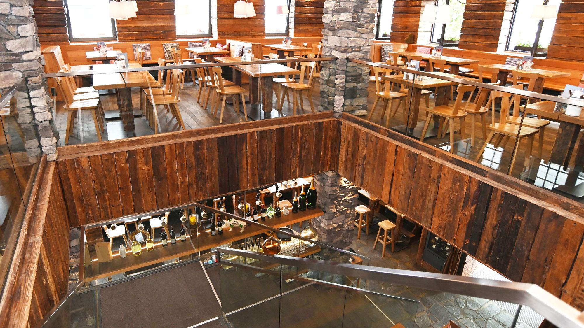 Das Restaurant Servus Colonia Alpina hat Platz auf zwei Etagen. (Archivbild)