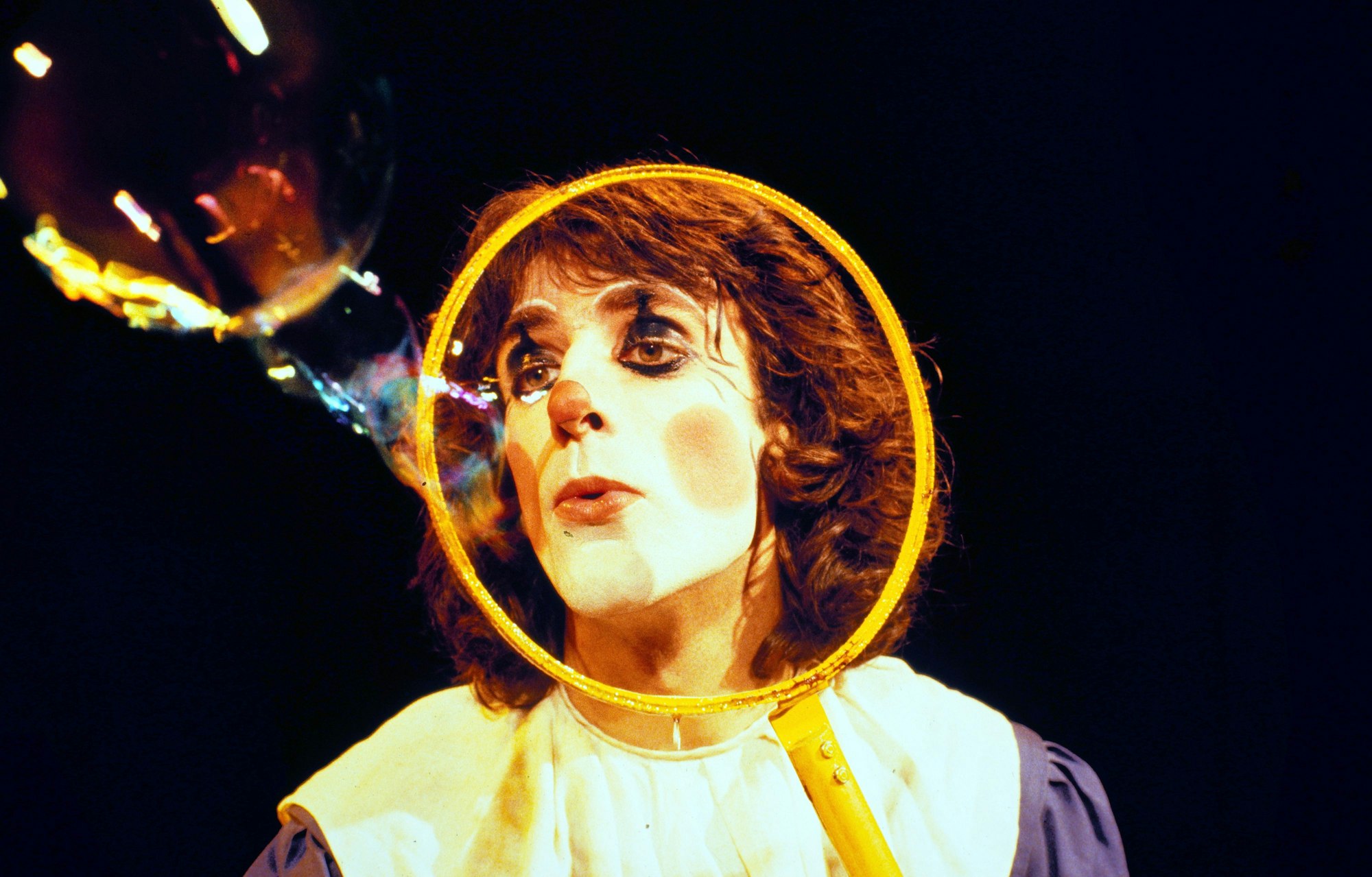 Pic als Pierrot Lunaire: Die Seifenblasen des Schweizer Pic standen sinnbildlich für die Poesie des Roncalli-Zirkus.