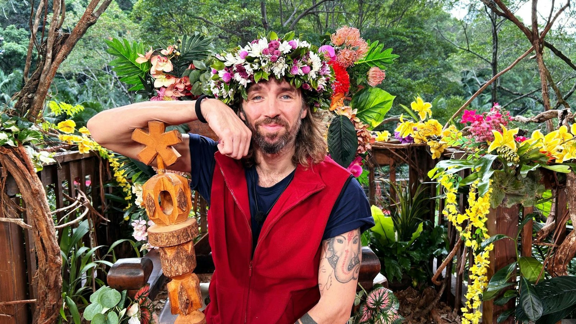 Der Sieg von Sänger Gil Ofarim im Dschungelcamp 2026 polarisierte. (Bild: RTL)