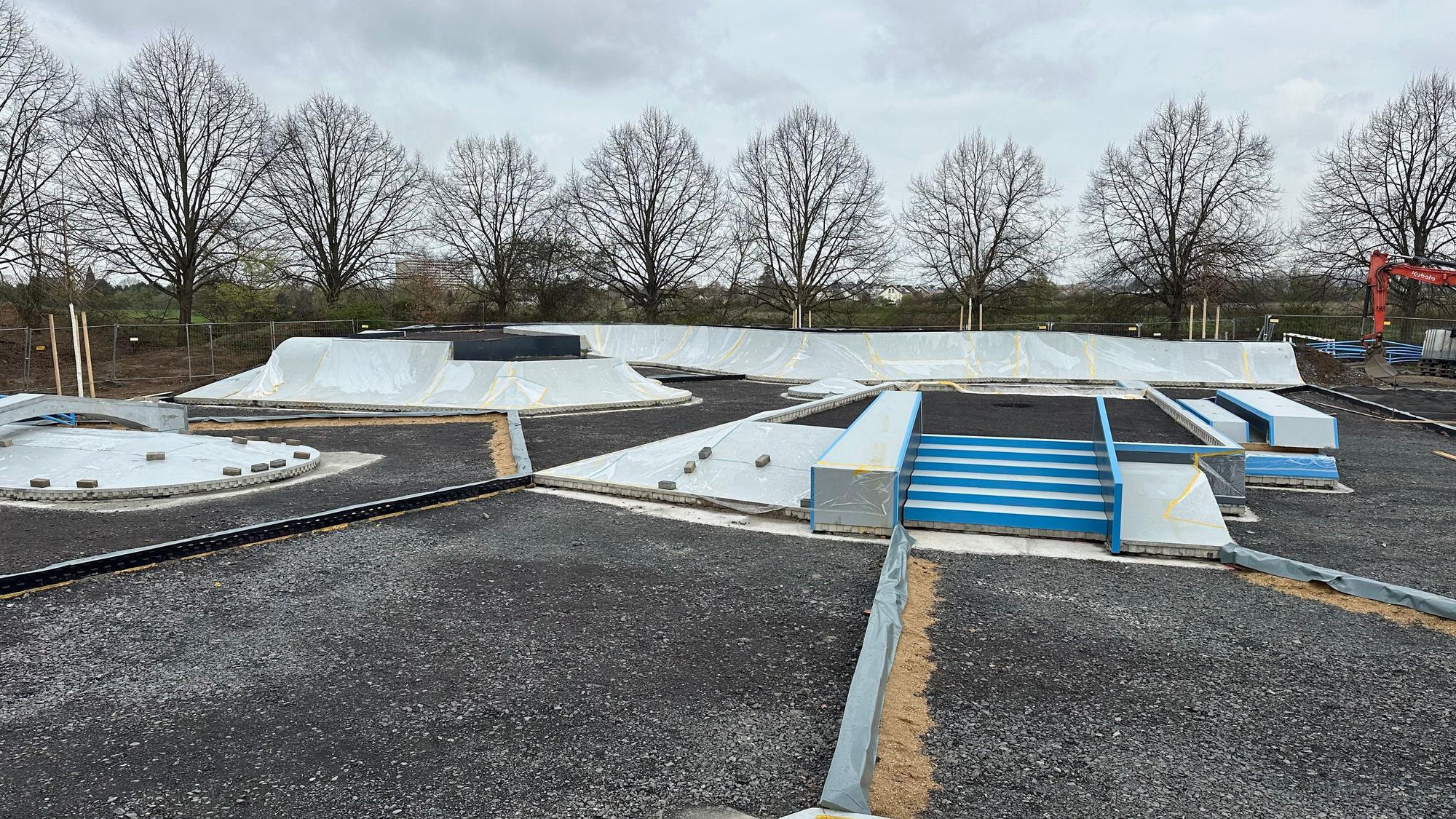 Der Skatepark in Sankt Augustin eröffnet bald.