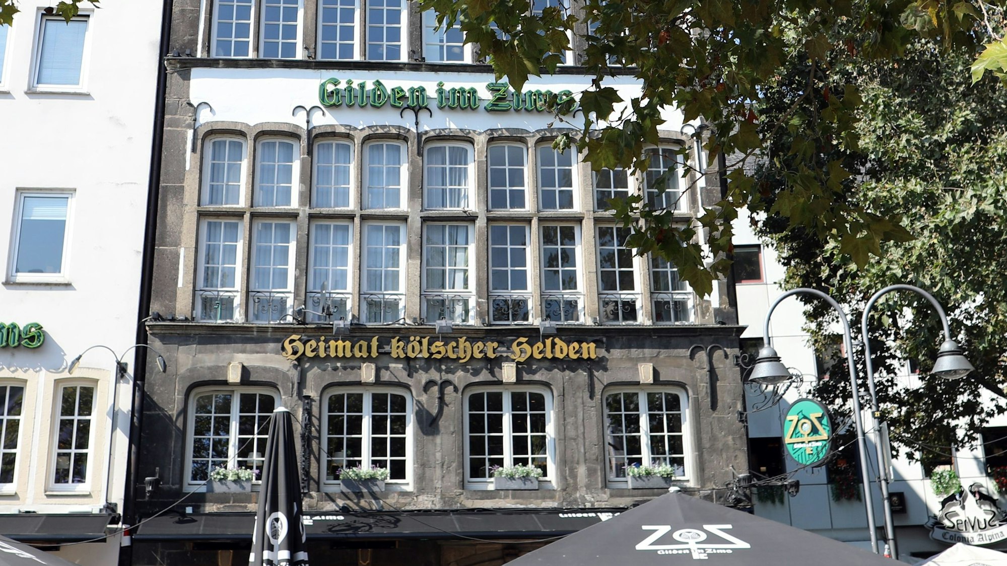 Das Gilden im Zims liegt direkt am Heumarkt. (Archivbild)