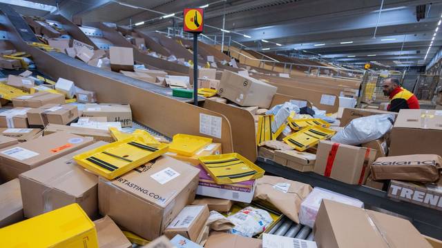Paketbeförderung bei DHL