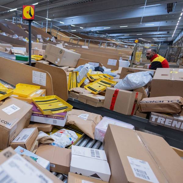 Paketbeförderung bei DHL