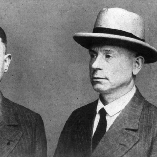 Polizeifotos von Peter Kürten.