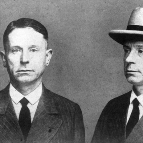 Polizeifotos von Peter Kürten.