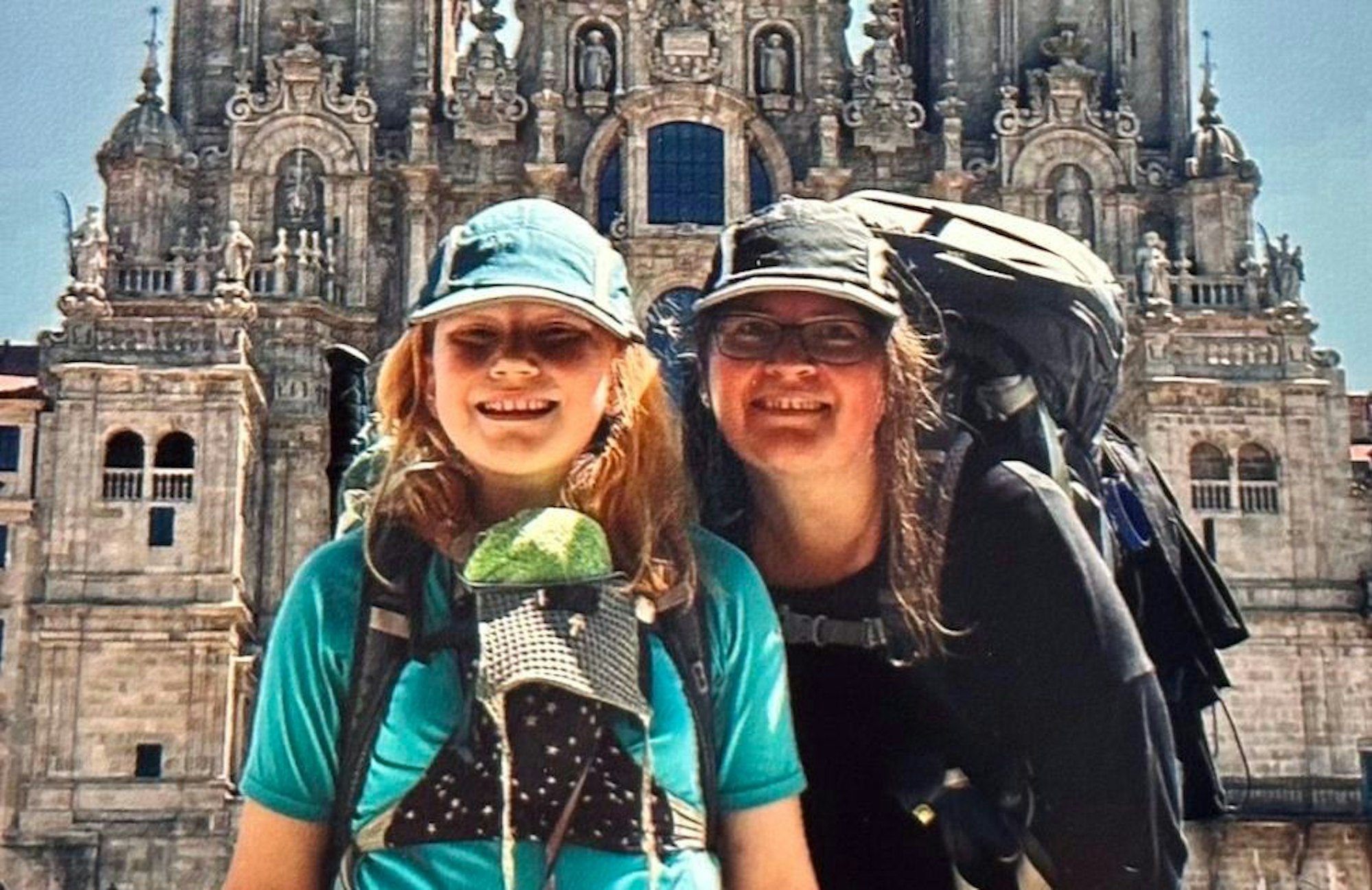 Mit ihrer Mutter Bernadette wanderte Lea Sippl nach Santiago de Compostella.