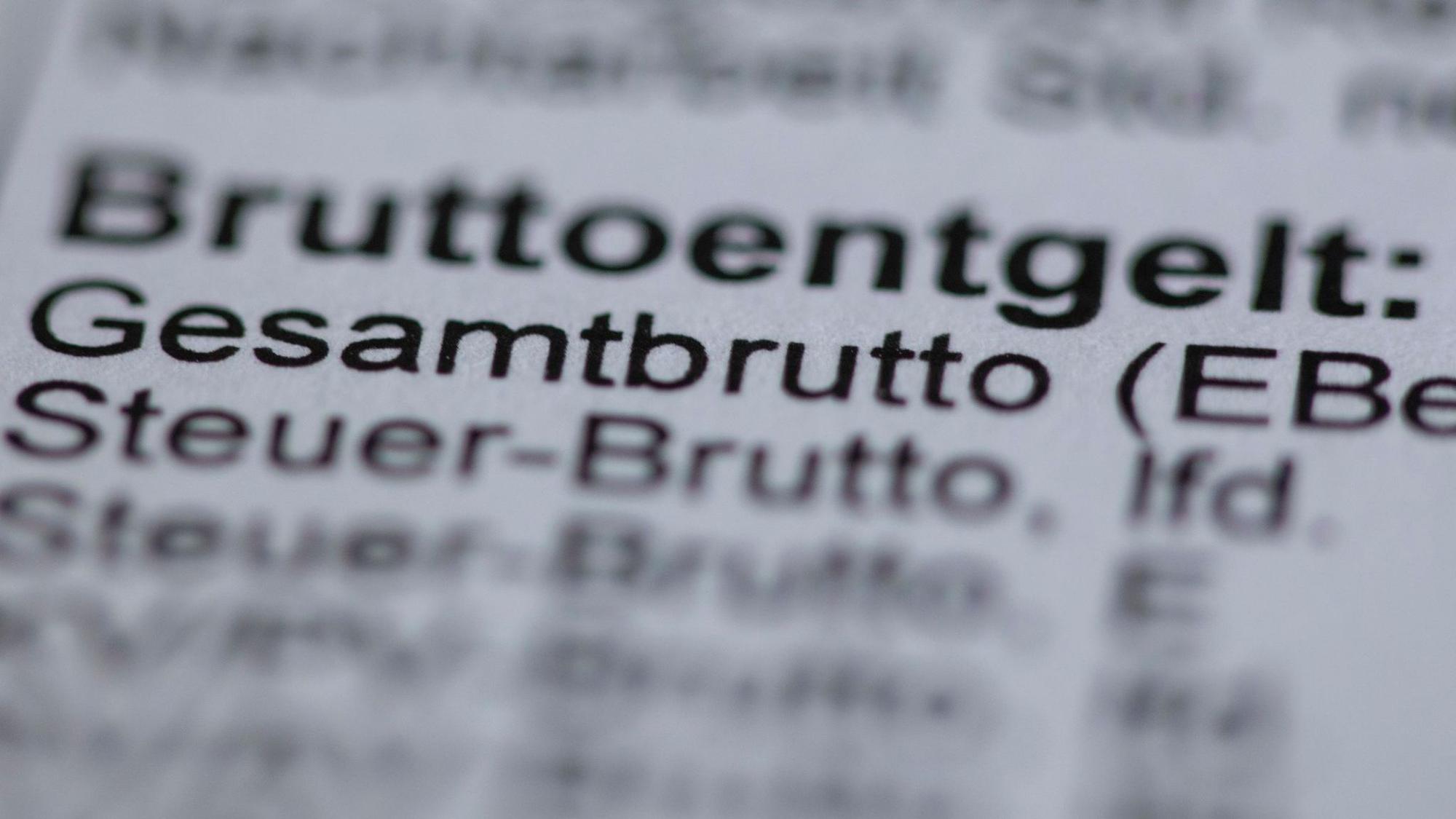 Bruttojahresverdienste