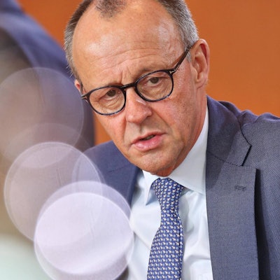 Bundeskanzler Friedrich Merz (CDU) – hier bei einer Sitzung des Bundeskabinetts im Kanzleramt. /