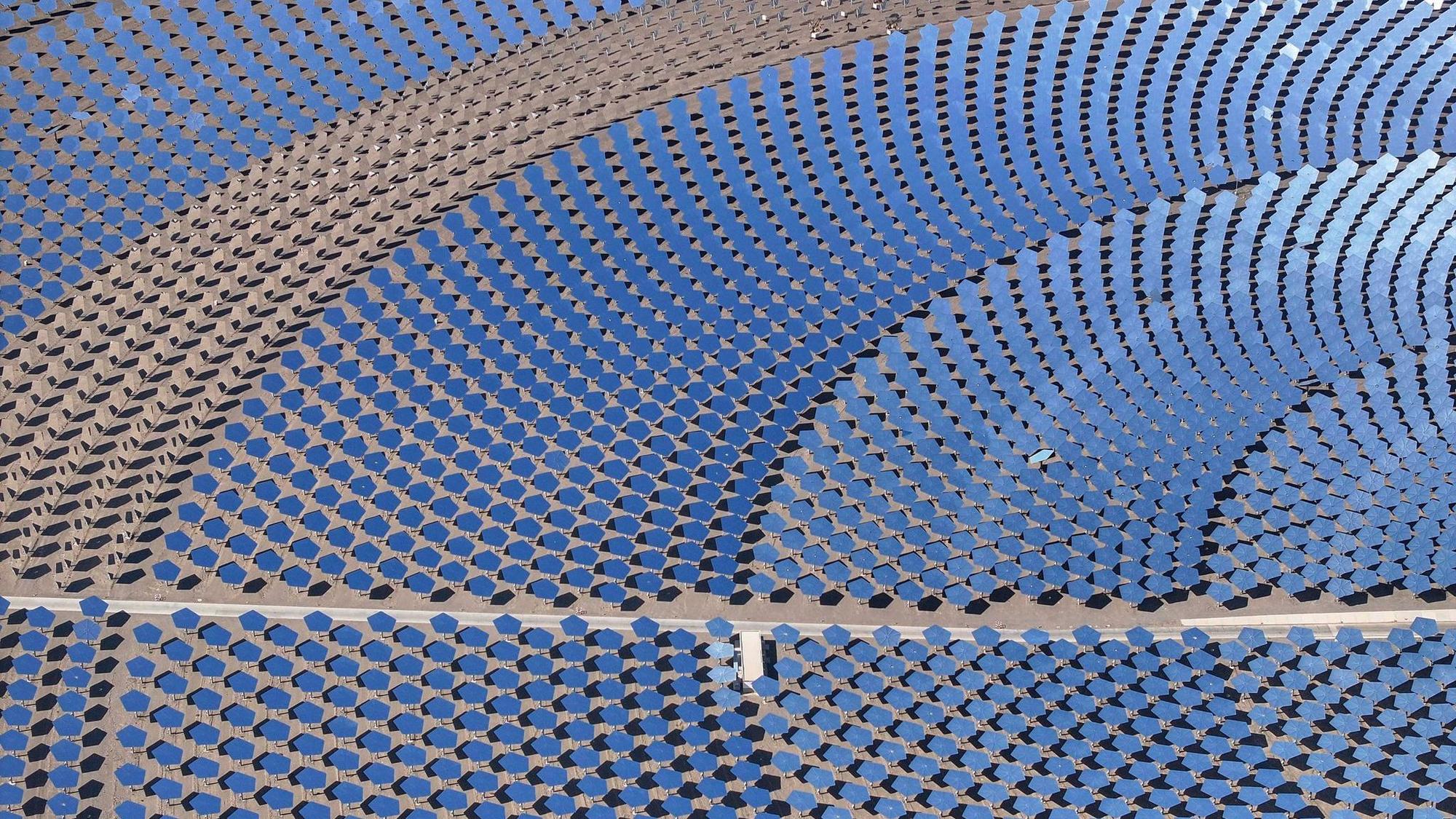 Photovoltaik-Kraftwerk in China