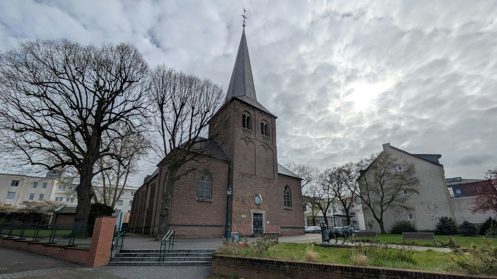 Die Kirche St. Antonius in Wiesdorf