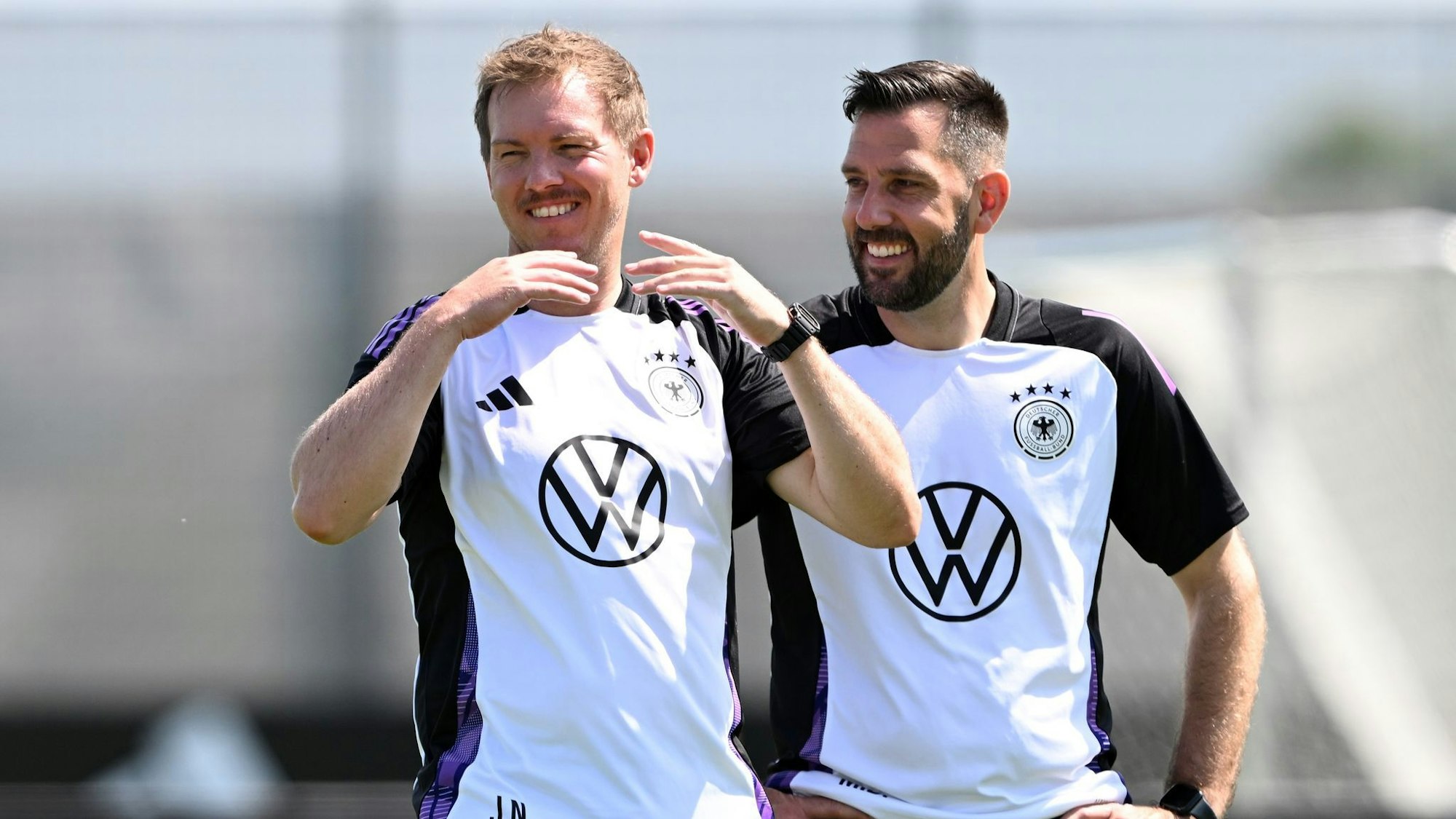 Julian Nagelsmann und Mads Buttgereit