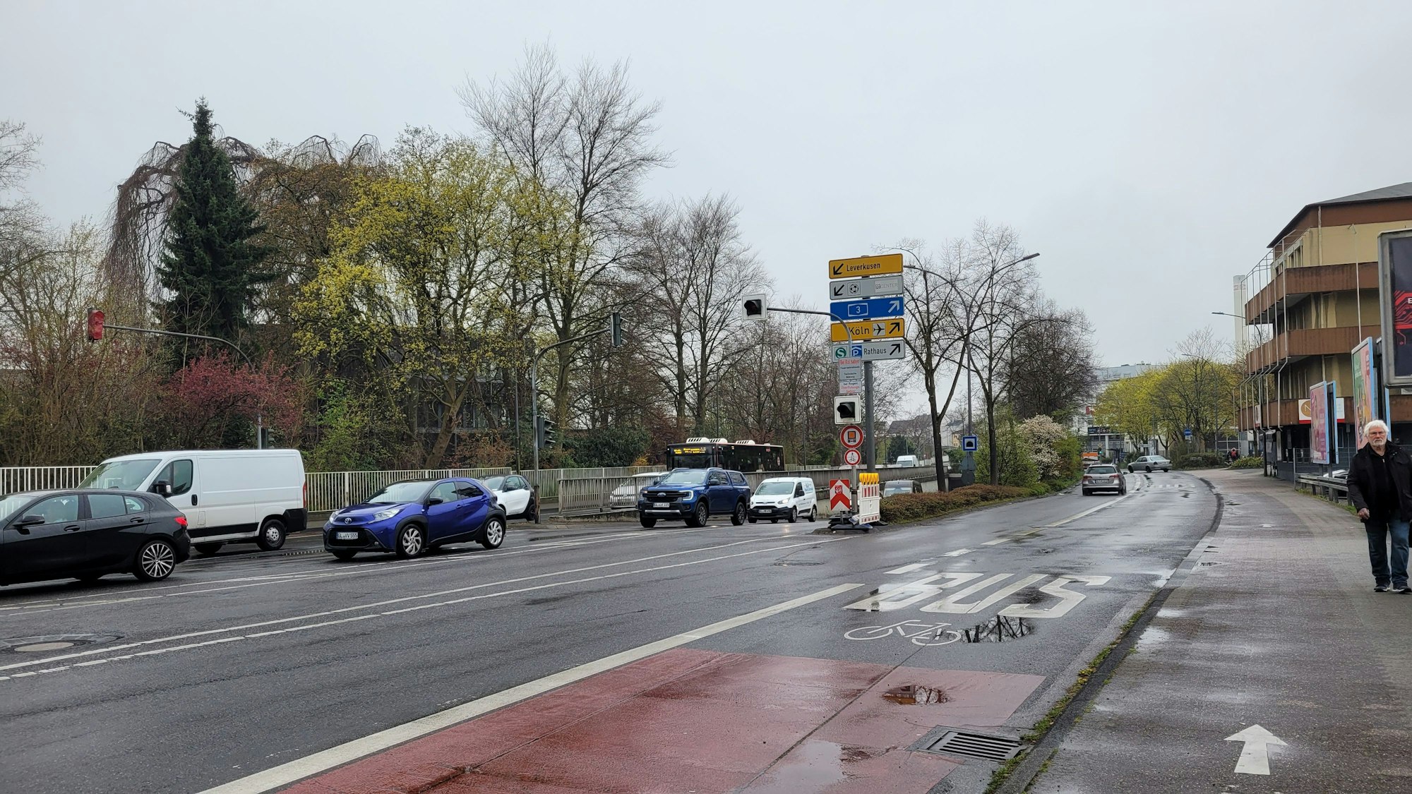 Das Foto zeigt die Einfahrt zum Stadttunnel