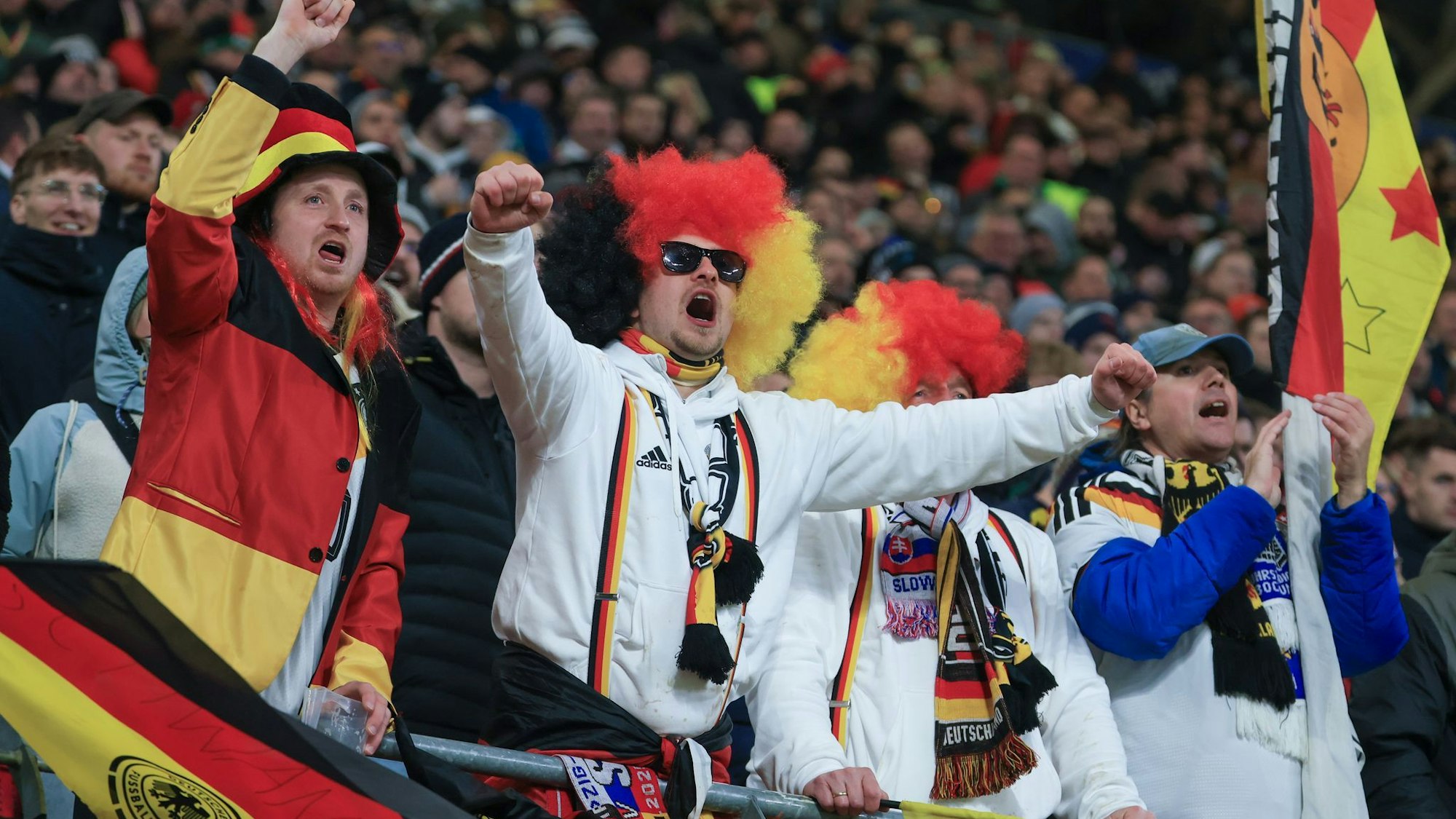 Fans der deutschen Nationalmannschaft