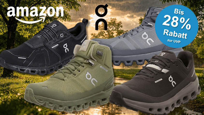 4 wasserdichte On Sneaker Modelle.