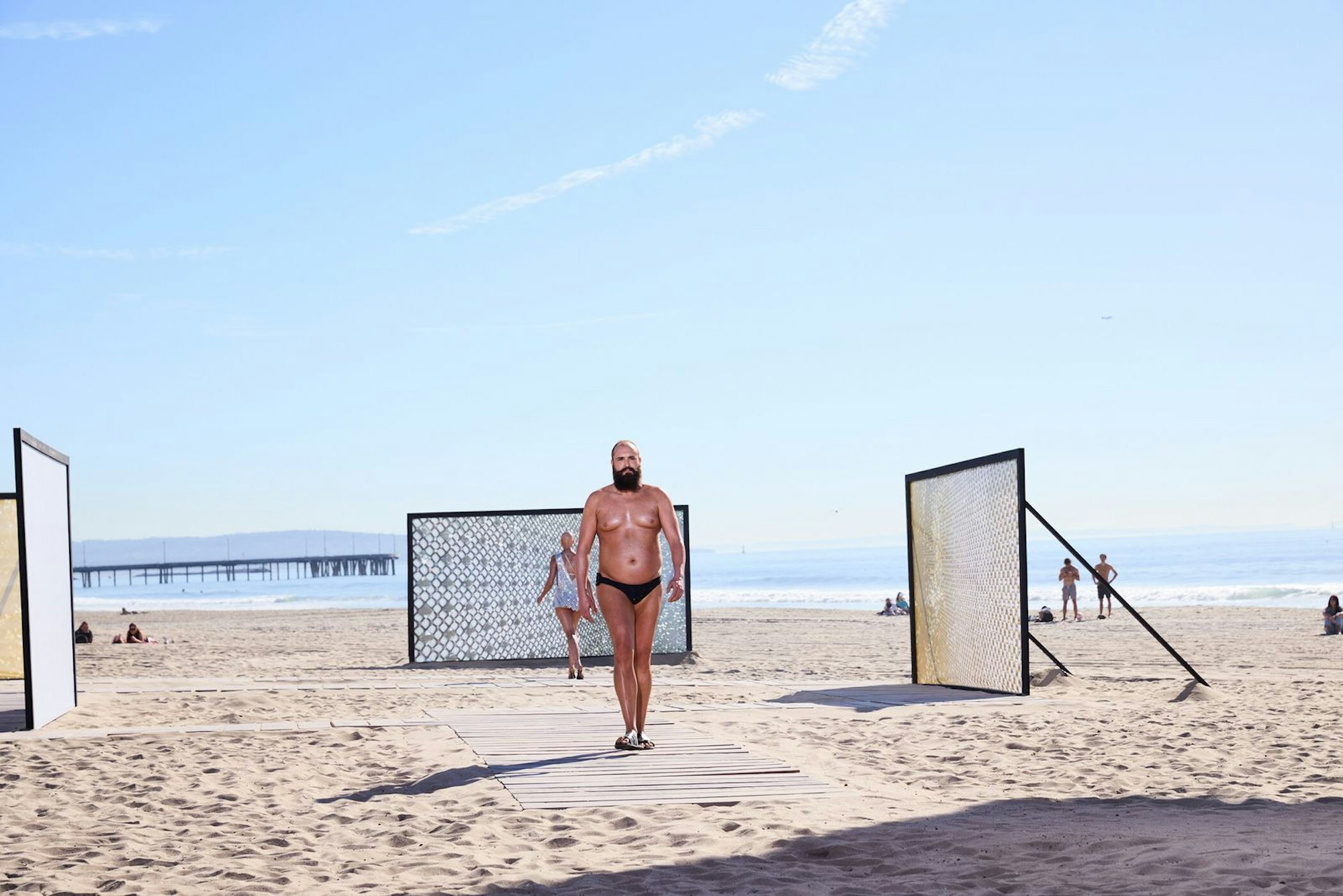 Für Best Ager Carsten (49) endet die Reise bei GNTM. (Bild: ProSieben/Max Montgomery)