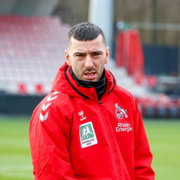 01.02.2026, xsscx, Herren Fussball, 1. FC Koeln U21, U 21 - SC Paderborn U21, Regionalliga West, 20. Spieltag, Franz-Kremer-Stadion, Saison 2025 2026: Sargis Adamyan 1. FC Koeln 9 DFB regulations prohibit any use of photographs as image sequences and or quasi-video. Photo: xSandraxScherningxPressefotoKochx Nordrhein-Westfalen Germany *** 01 02 2026, xsscx, Herren Fussball, 1 FC Koeln U21 SC Paderborn U21, Regionalliga West, 20 Spieltag, Franz Kremer Stadion, Saison 2025 2026 Sargis Adamyan 1 FC Koeln 9 DFB regulations prohibit any use of photographs as image sequences and or quasi video Photo xSandraxScherningxPressefotoKochx Nordrhein Westfalen Germany