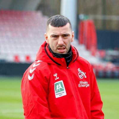 01.02.2026, xsscx, Herren Fussball, 1. FC Koeln U21, U 21 - SC Paderborn U21, Regionalliga West, 20. Spieltag, Franz-Kremer-Stadion, Saison 2025 2026: Sargis Adamyan 1. FC Koeln 9 DFB regulations prohibit any use of photographs as image sequences and or quasi-video. Photo: xSandraxScherningxPressefotoKochx Nordrhein-Westfalen Germany *** 01 02 2026, xsscx, Herren Fussball, 1 FC Koeln U21 SC Paderborn U21, Regionalliga West, 20 Spieltag, Franz Kremer Stadion, Saison 2025 2026 Sargis Adamyan 1 FC Koeln 9 DFB regulations prohibit any use of photographs as image sequences and or quasi video Photo xSandraxScherningxPressefotoKochx Nordrhein Westfalen Germany