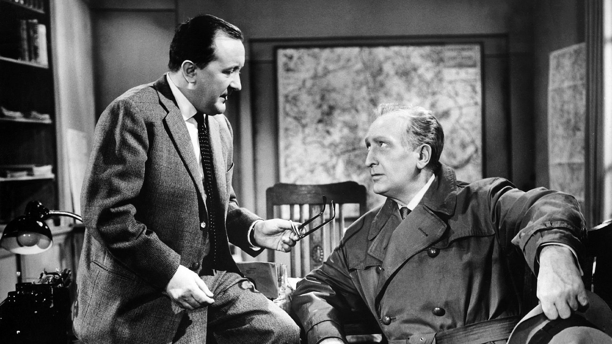 In „Der Greifer“ war Siegfried Lowitz (links) an der Seite von Hans Albers zu sehen. (Bild: Kinowelt)