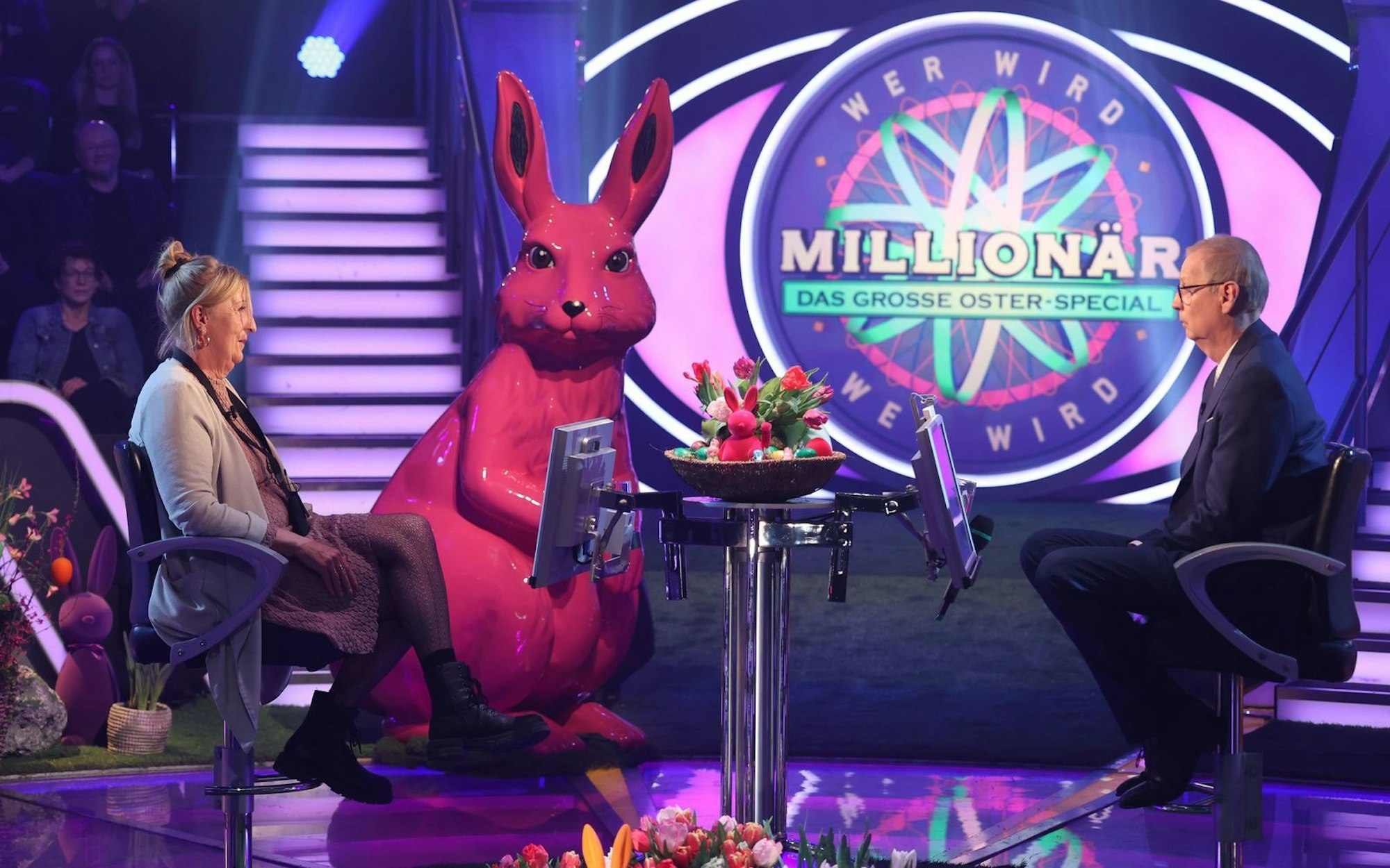 Altenheim-Leiteirn Gabi Eickelmann ging mit 32.000 Euro. (Bild: RTL / Ralf Juergens)