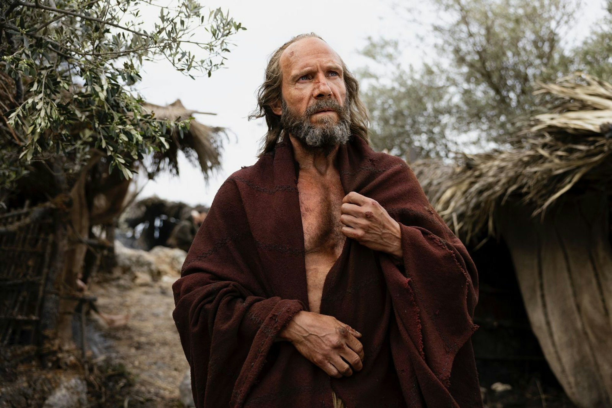 20 Jahre nach dem Trojanischen Krieg kehrt Odysseus (Ralph Fiennes) in seine alte Heimat zurück. (Bild: Fabio Zayed/Maila Iacovelli/Piffl Medien)