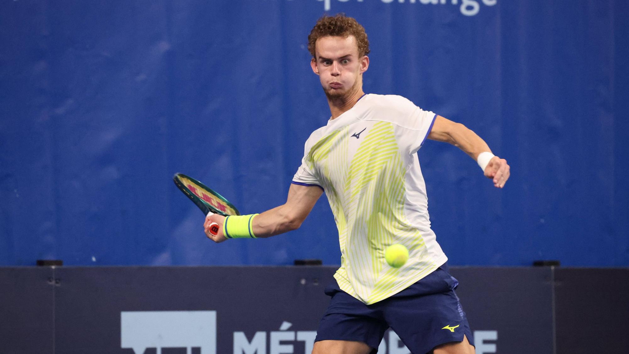 TENNIS : Finale simple Play In Challenger Lille 2026 - ATP, Tennis Herren 125 Challenger Tour - 22/02/2026 Luca VAN ASSCHE France lors de la finale simple au Play In Challenger Lille 2026, ATP 125 Challenger Tour, le 22 fà vrier 2026 - photo Laurent Sanson / PsnewZ PUBLICATIONxNOTxINxFRAxBEL Copyright: xLaurentxSANSONx/xPsnewZx