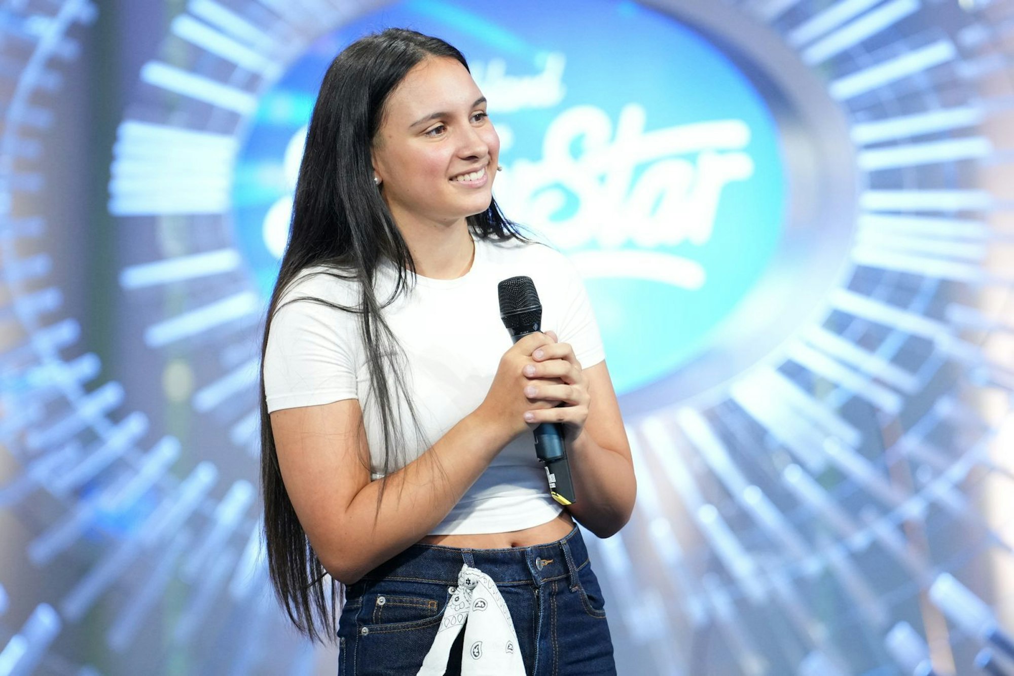 Die Beste des Tages - mit „300 Kilometer Abstand“, wie Dieter Bohlen lobte: Valentina Wagner (16). (Bild: RTL / Stefan Gregorowius)