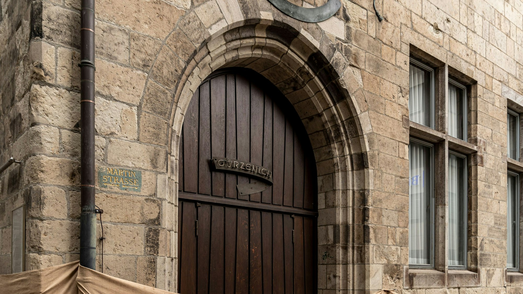 Die Tür am Gürzenich.