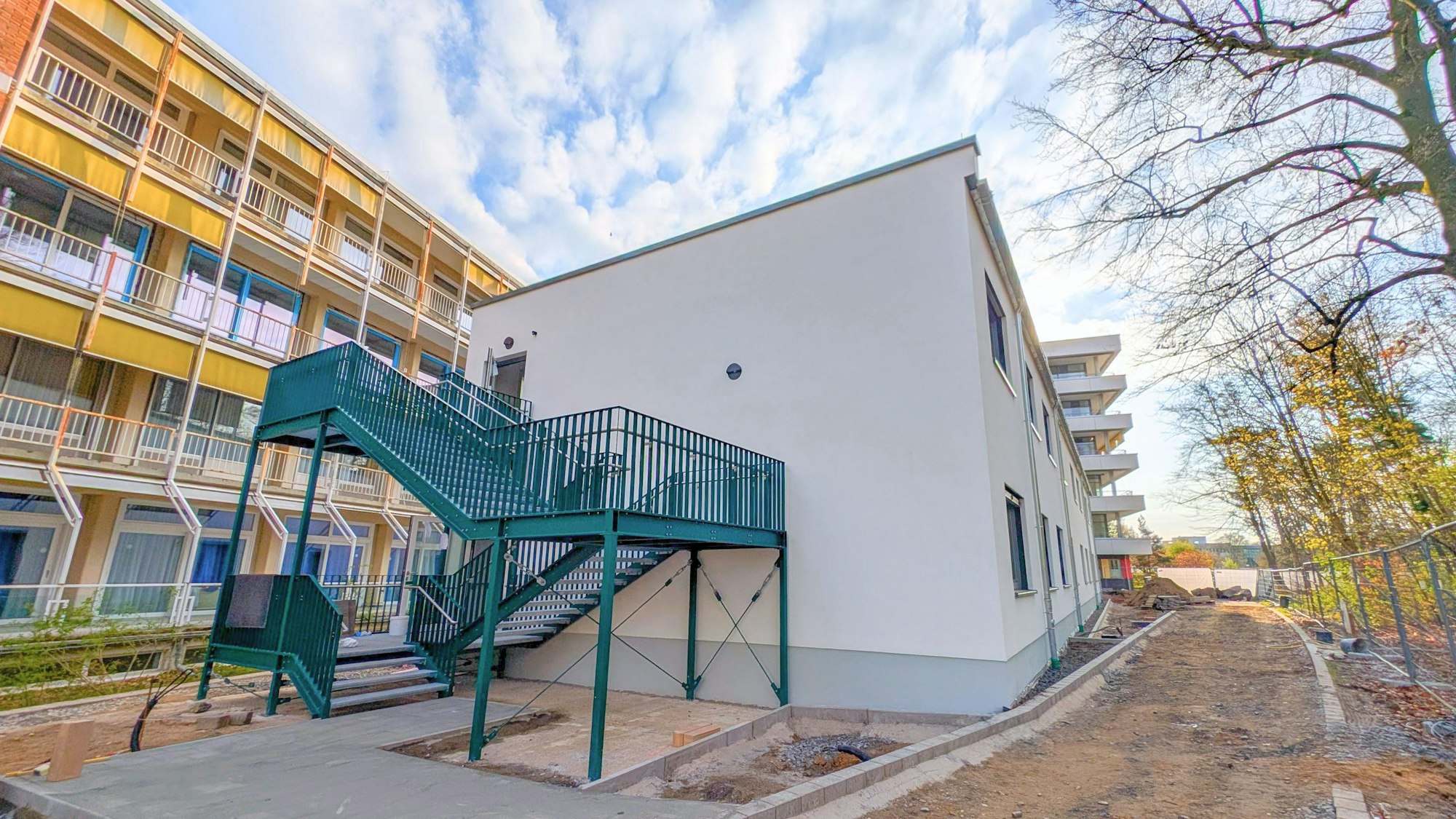 Neuer Raum für schnelle Hilfe: In dem Modulbau werden vor allem Kurzzeitpatienten behandelt.