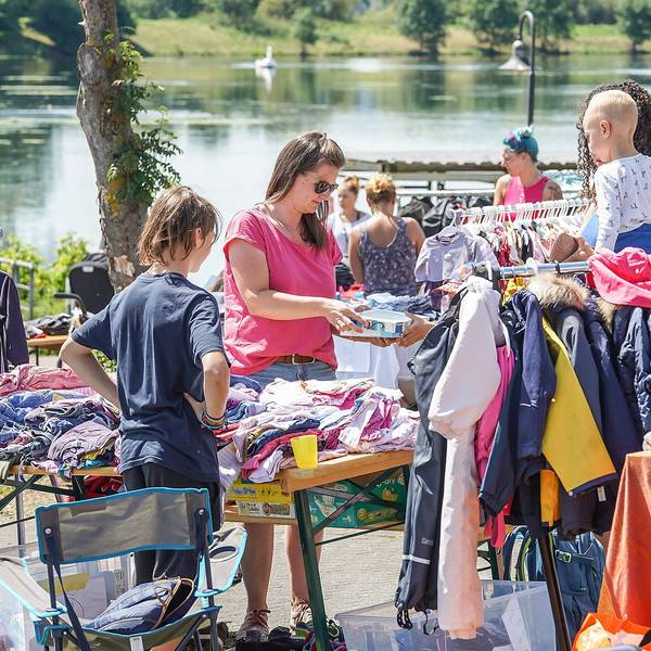 Bild vom Baby- und Kinderflohmarkt am Kemnader See.