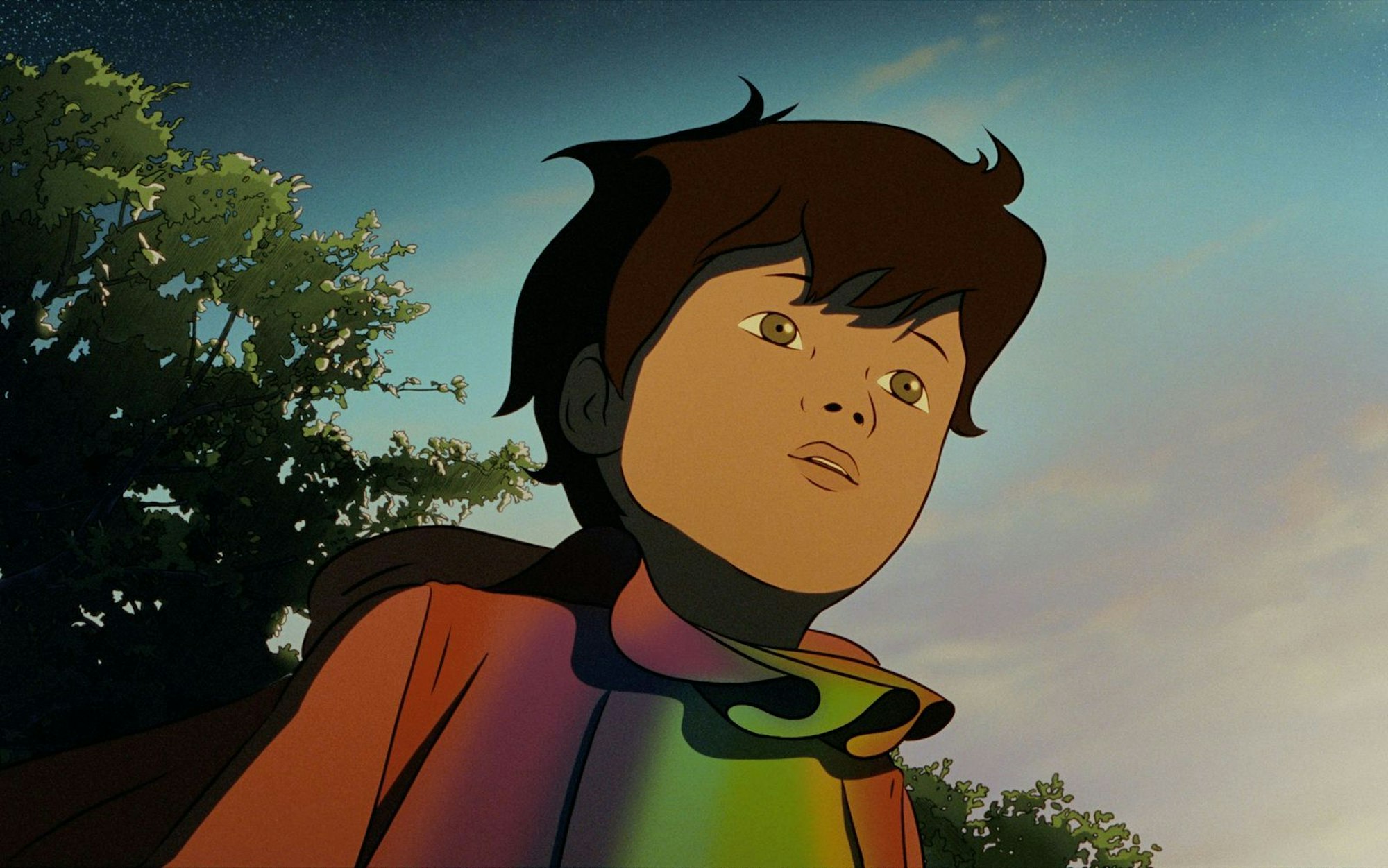 Der Zeitreisende Arco ist versehentlich im Jahr 2075 gelandet. Kann er wieder den Weg nach Hause finden? (Bild: Wild Bunch Germany/Remembers/MountainA)