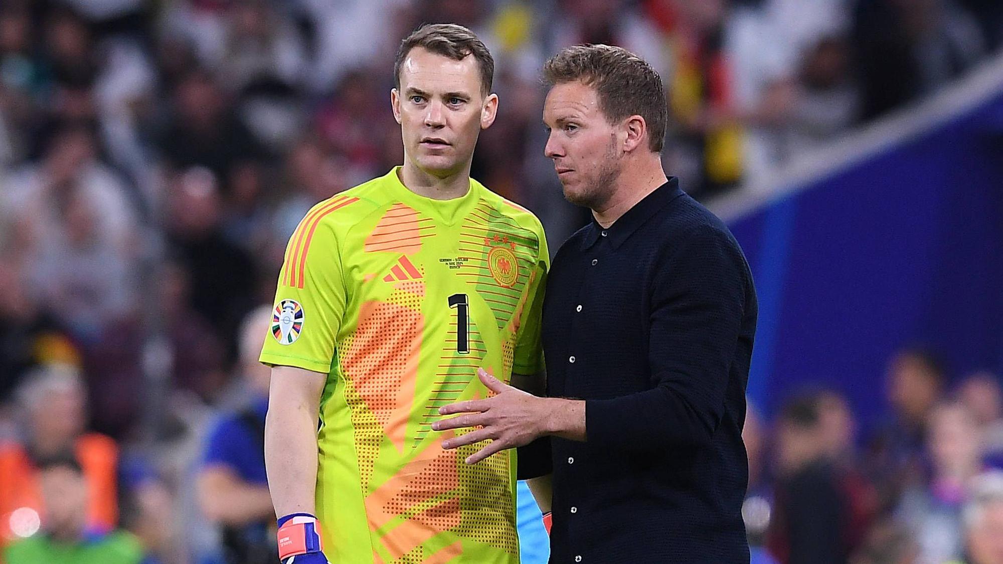 Manuel Neuer (l.) und Julian Nagelsmann