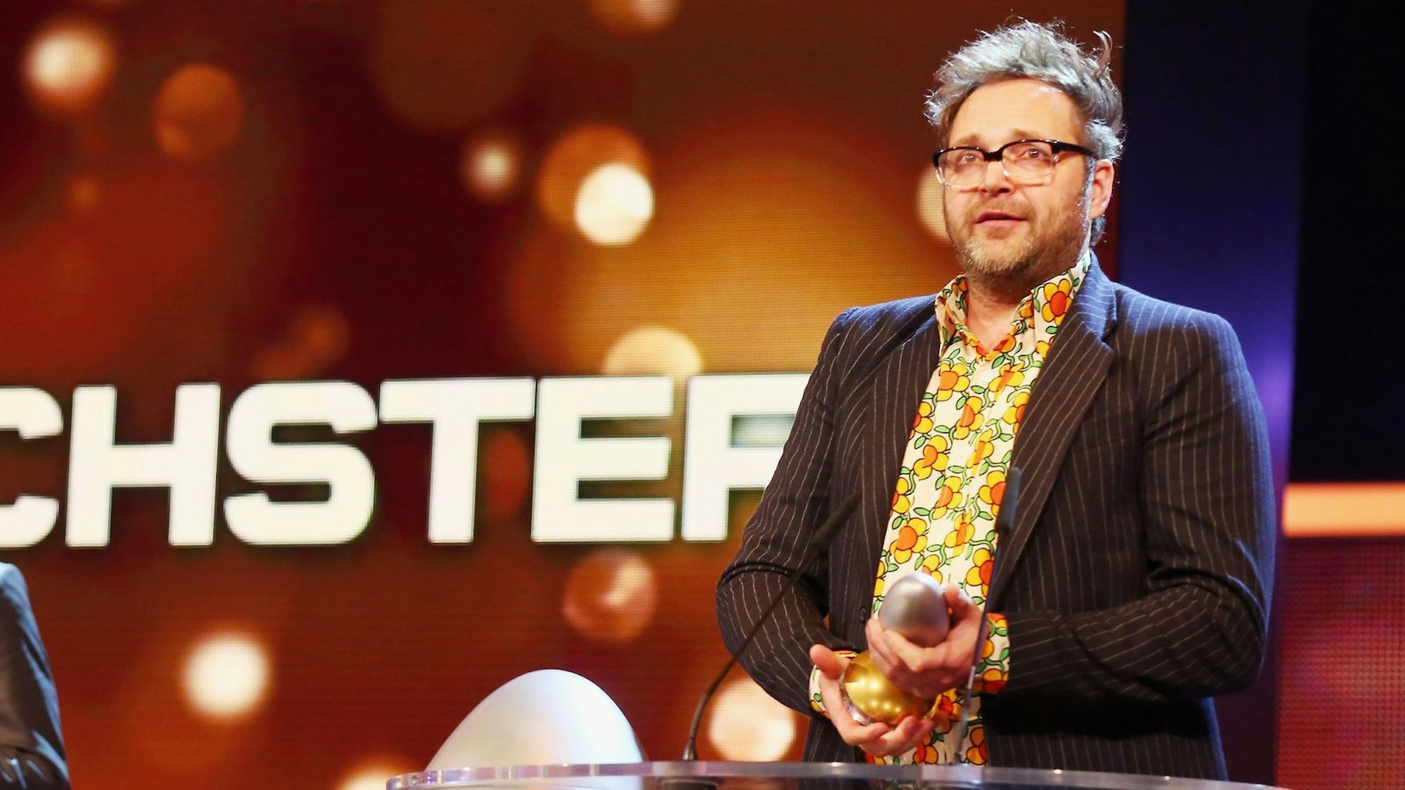 Paul Panzer, hier zu sehen bei der Verleihung des Deutschen Comedy-Preises, musste kurzfristig mehrere Tour-Termine absagen. (Bild: 2015 Getty Images/Mathis Wienand)