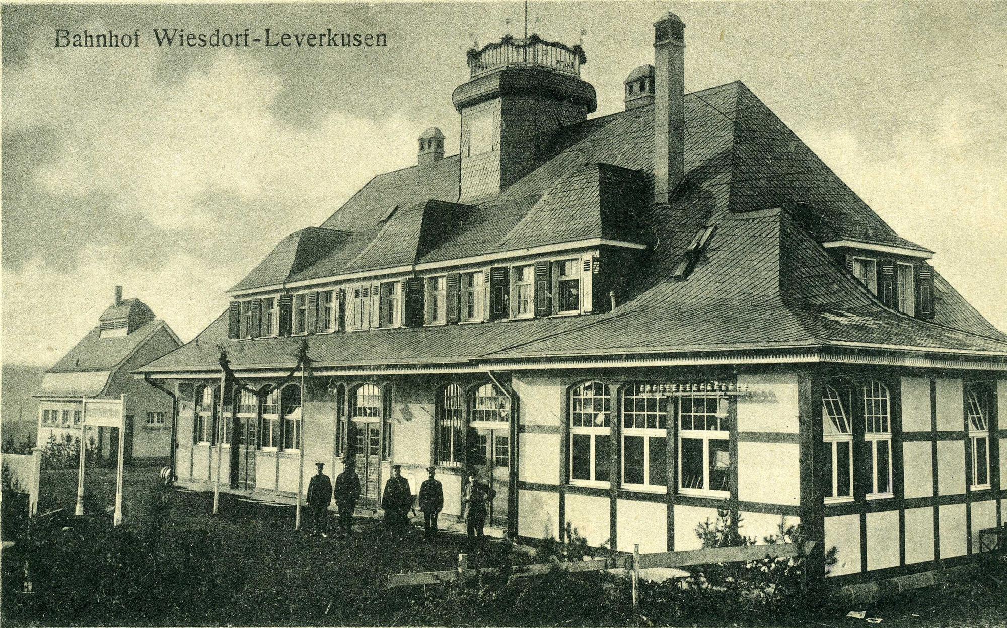 Bahnhof Wiesdorf Foto: Sammlung Braun