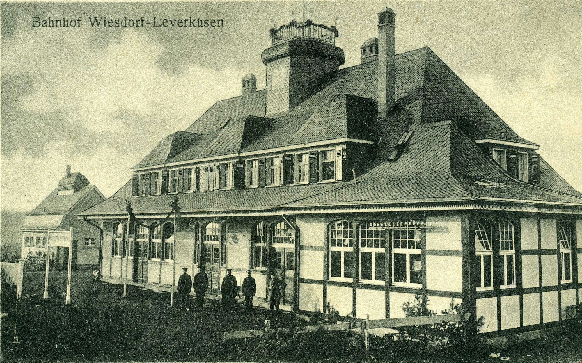 Bahnhof Wiesdorf Foto: Sammlung Braun