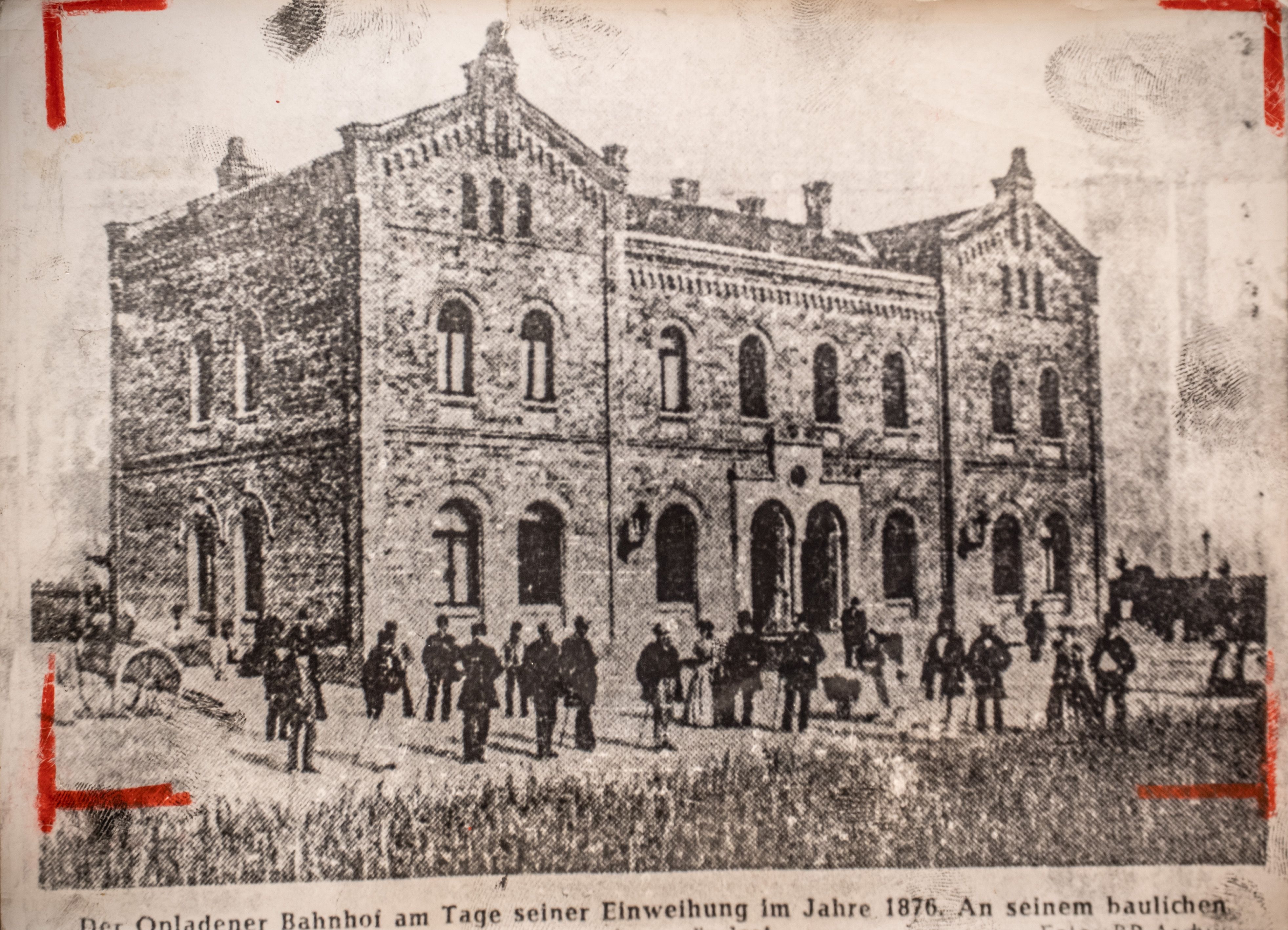 Bahnhof Opladen Eisenbahn. Foto: Archiv KStA