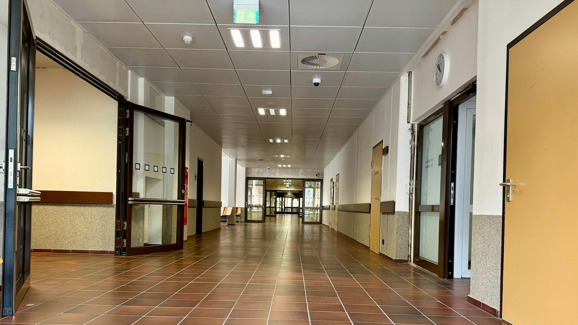 Flur im Kölner Landgericht