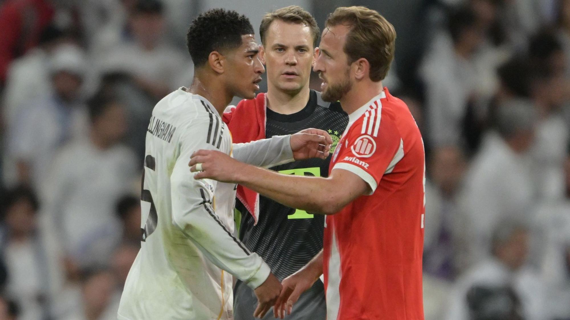 Manuel Neuer und Harry Kane