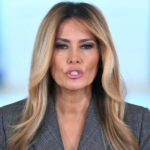 Melania Trump, First Lady der USA, gibt eine Erklärung zum Fall Jeffrey Epstein ab.